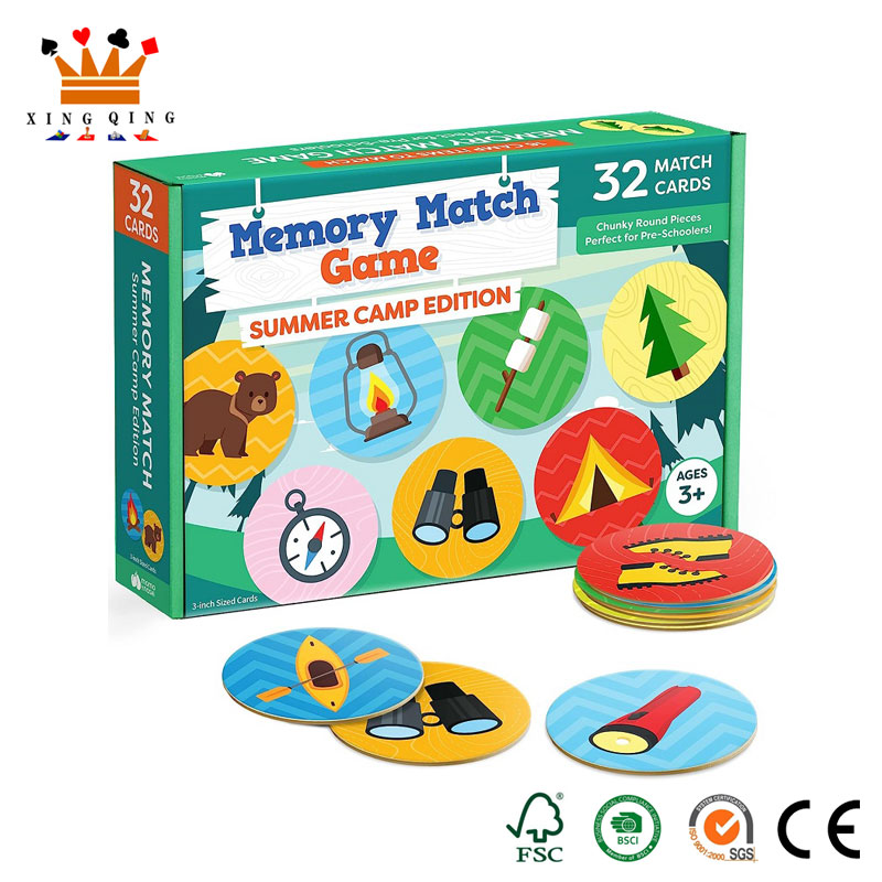 Apresentando os novos e emocionantes cartões de jogo da memória: uma maneira divertida e desafiadora de aumentar a capacidade intelectual