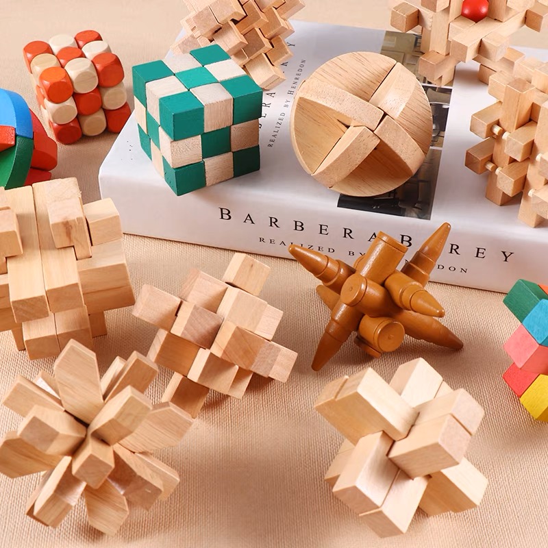 O apelo atemporal dos conjuntos de quebra-cabeças de madeira